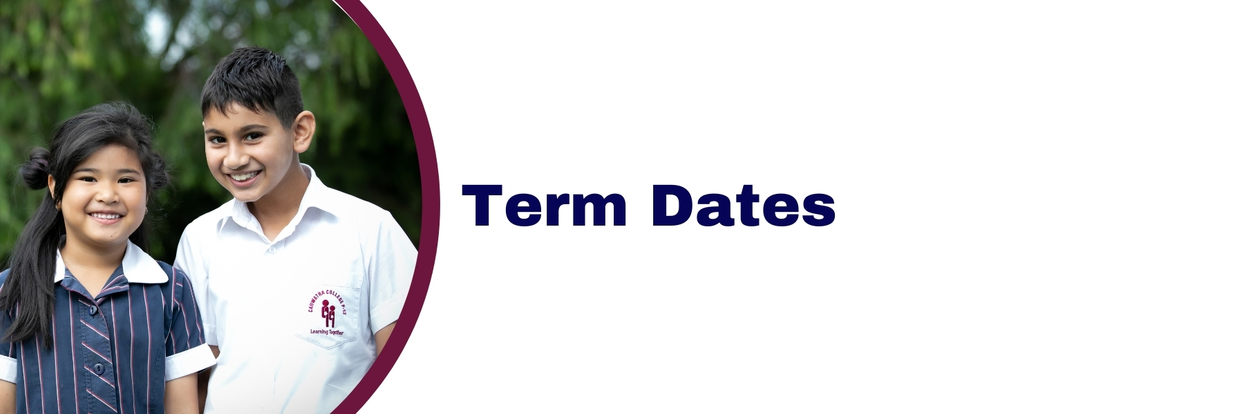 Term dates. Term dates